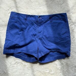 GAP Cobalt Cotton Khaki Shorts – Size 10 | Summer Staple |
